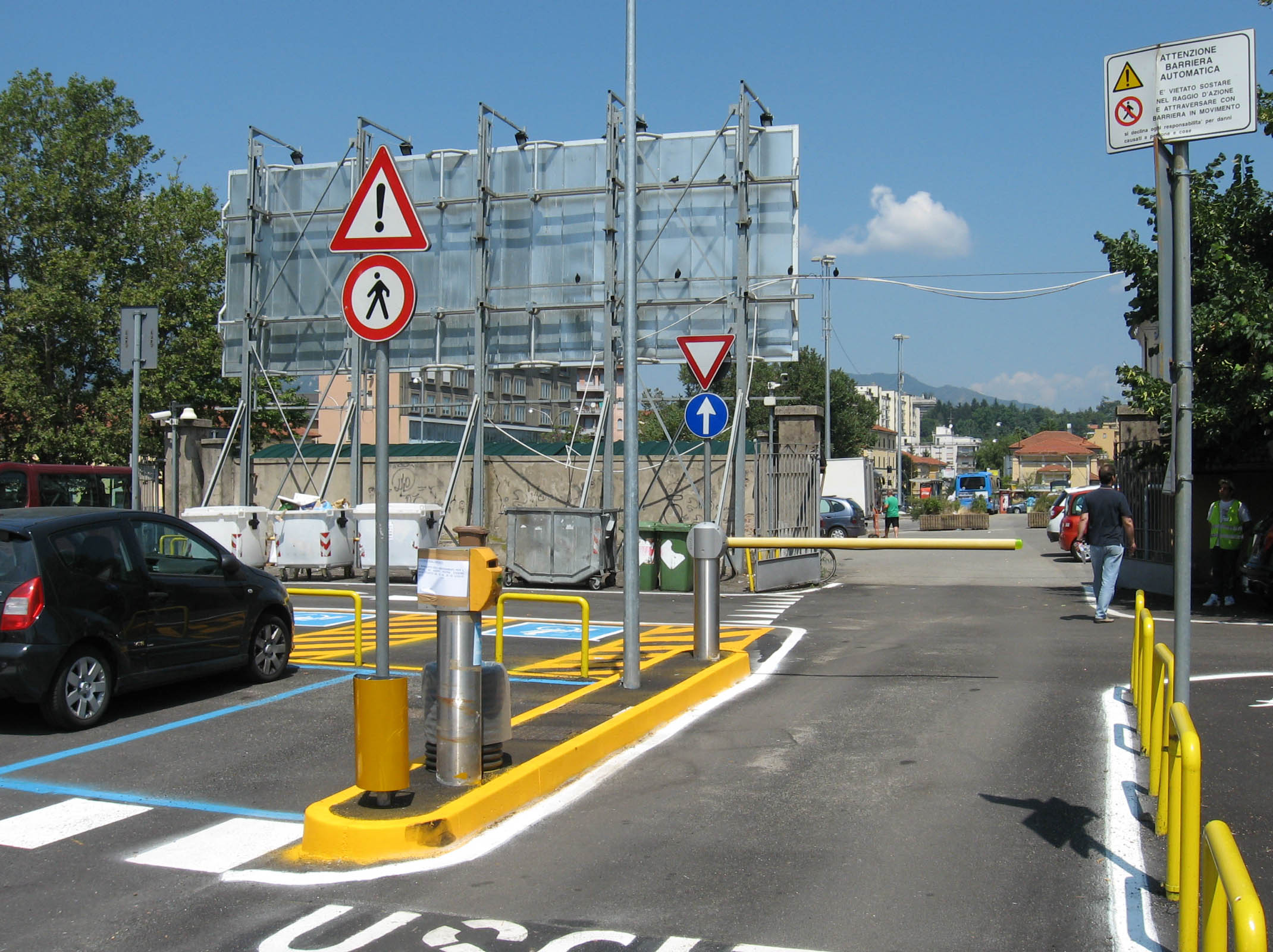 foto parcheggio